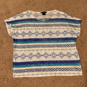 Aztec print top from Forever 21